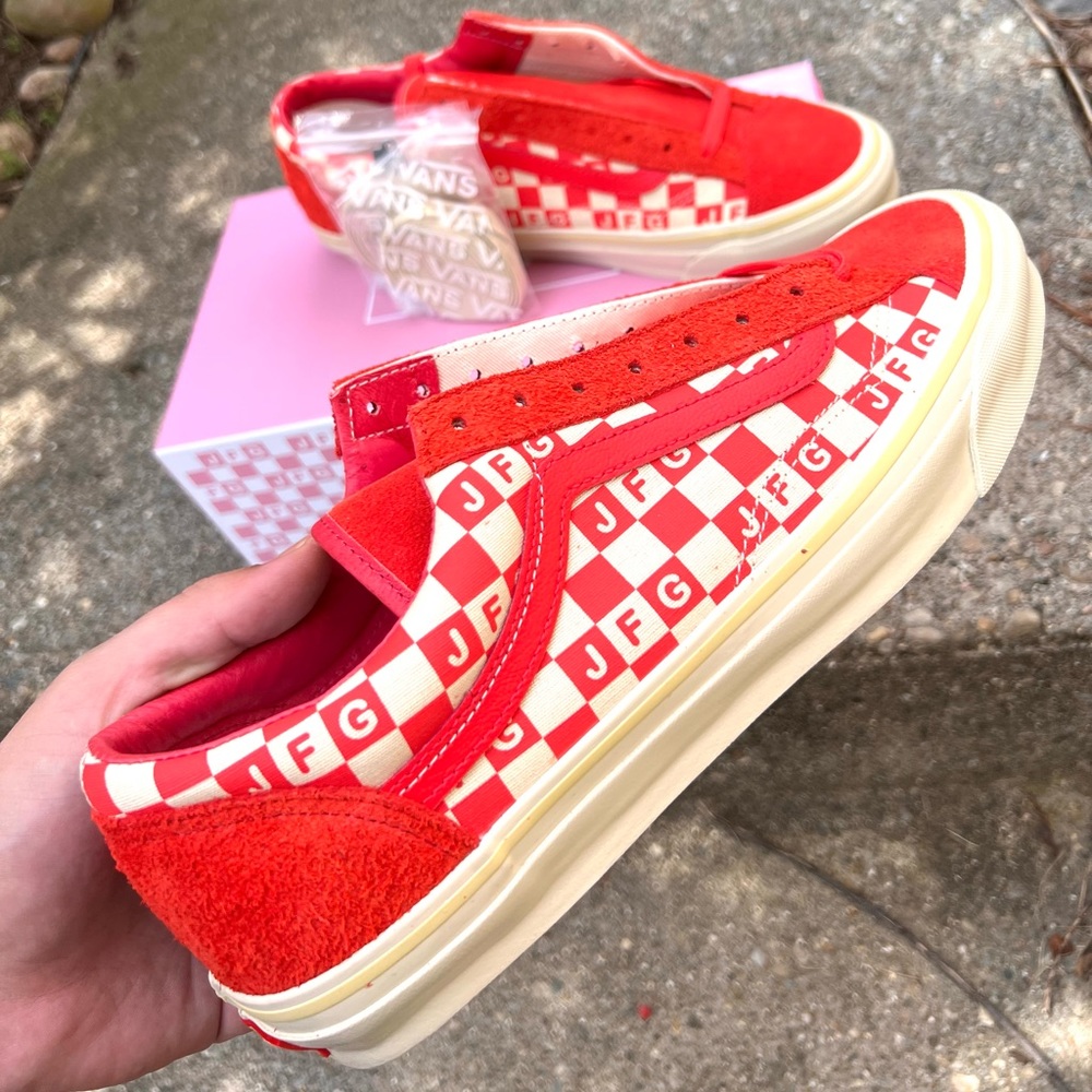 SIZE 11 Joe Fresh Goods x Vans Vault Style 36 Honeymoon Stage Red